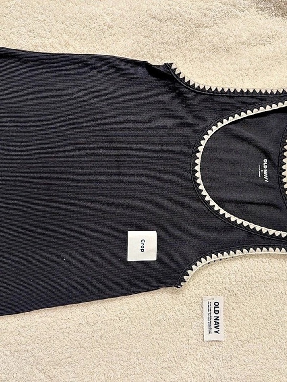 Old Navy Black Tank Top NWT